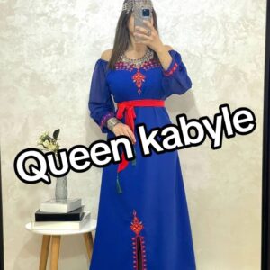 robe kabyle brodée crabe